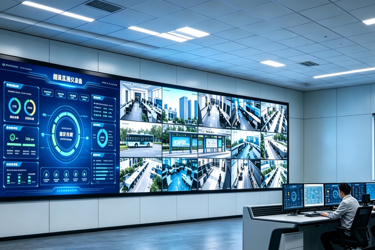 VPtelemetry monitoring console: live status of every screen in the fleet